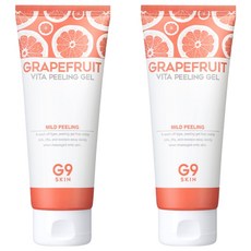G9SKIN 葡萄柚維他命去角質凝膠, 2個, 150ml