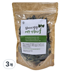 도담들 삶아서 말린 제주 취나물, 100g, 3개