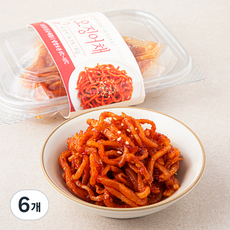 정성식품 오징어채, 80g, 6개