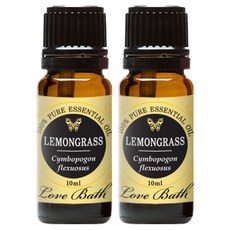 Love Bath 檸檬草香氛精油, 10ml, 2瓶