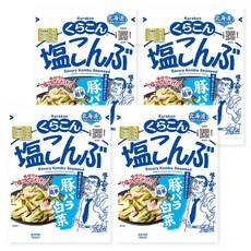 쿠라콘 시오 콘부 염장 다시마, 47g, 4개