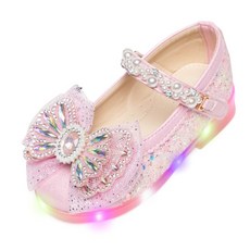 LA STELLA 兒童用Flovy LED發光公主鞋