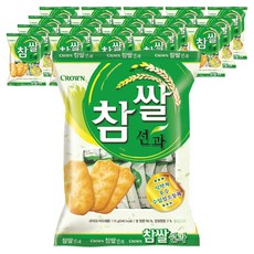 크라운 참쌀선과, 115g, 20개
