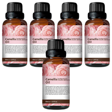 BONNIE HOUSE 植享家 有機單方基底油 山茶花油, 30ml, 5瓶