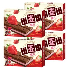 ORION 好麗友 巧克力夾心餅乾 草莓口味 5包入, 125g, 4個