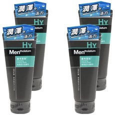 MENTHOLATUM 曼秀雷敦 男士保濕活力洗面乳 - 潤澤肌膚，展現活力光采，溫和潔淨, 100g, 4條