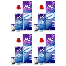 알콘 에이오셉 플러스 렌즈 세정액, 360ml, 4개 360ml, 4개