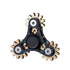 三角金屬風之翼指尖陀螺, 藍色, 1個