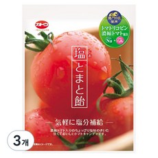 加藤製菓 鹽番茄風味糖, 55g, 3袋