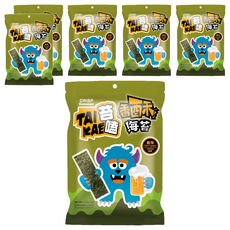 苔嗑 香酥海苔 醬燒風味 (36g) 薄脆爽口 鹹香可口, 6包