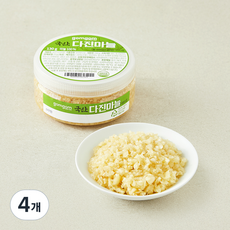 곰곰 국산 다진마늘, 130g, 4개