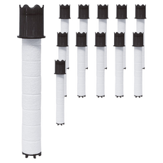 FILTER KLASS BODYLUV Puresome基本款蓮蓬頭替換濾芯, 無香味, 12個