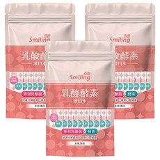 Smiling 百齡 乳酸酵素漱口水 水果薄荷, 30個, 10ml
