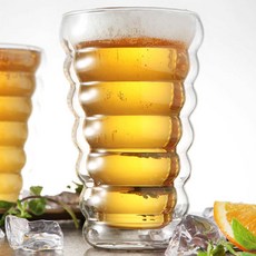 CASA MUUTTI Agnelli雙層玻璃果汁杯 400ml, 單色, 2個