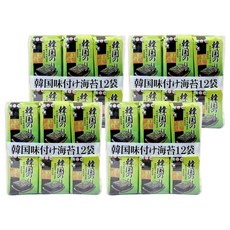 orionjako 韓國味付海苔, 42g, 4袋