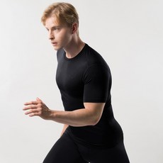 ARMEDES 男款素色機能緊身短袖 足球 棒球 登山 騎行 健行 內搭衣 底層衣 上衣 2件組 AR-51