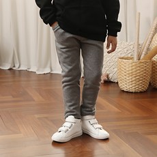 KIDSCODI 兒童刷毛百搭運動褲