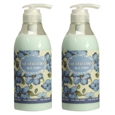 THE HERB STORY 香氛身體乳 藍色小狗, 500ml, 2個