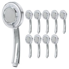 KOXINA 3段增壓蓮蓬頭, 10個, 單色