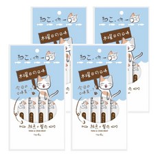 Neko 吶一口 全齡貓 貓肉泥, 鮪魚 + 蟹肉, 60g, 4袋