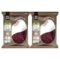 푸드앤픽 곡물앤픽 국산 적두 팥, 500g, 2개