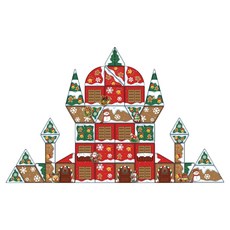 KiKimmy 聖誕驚喜磁力片積木套裝, 70片, 1盒