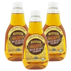 골든드롭 유기농 프리미엄 블루 아가베시럽, 660g, 3개