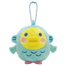 BANDAI PURI 絨毛吊飾, 人魚漢頓 × 魚鰭吉 多色, 1個