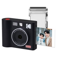 코닥 미니샷 3 ERA 즉석카메라 + 카트리지 8p MS300 블랙, 1세트