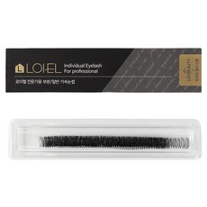 LOI-EL 單株假睫毛 10排 5入 9號, 透明, 1個