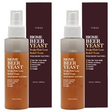 비바스 바이옴 비어이스트 스캘프 토닉, 120ml, 2개