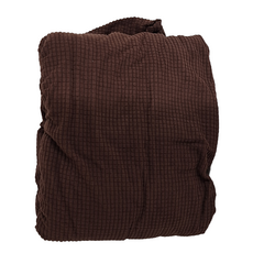 阿莎&布魯 特抗貓抓織紋沙發套 加厚款 三人座 190-230cm, 咖啡棕, 1個