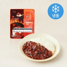 비바쿡 매운 양념 갈비맛 구이용 (냉동), 200g, 1개