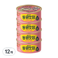 동원참치 맛참 마요참기름 통조림, 90g, 12개