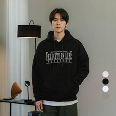 앨빈클로 남녀공용 FELICITY IN LIFE 오버핏 후드티 AVH516