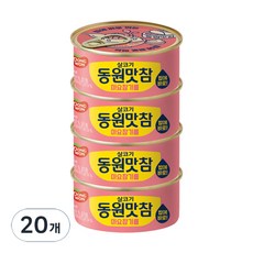 동원참치 맛참 마요참기름 참치통조림, 90g, 20개