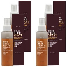 비바스 바이옴 비어이스트 스캘프 토닉, 120ml, 4개