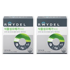 RAYDEL 植物性Omega900膠囊, 60顆, 2個