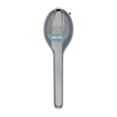 MEPAL 隨行餐具三件組 - 石墨黑 聚丙烯外盒, 餐匙 + 餐叉 + 餐刀 + 外盒, 1組