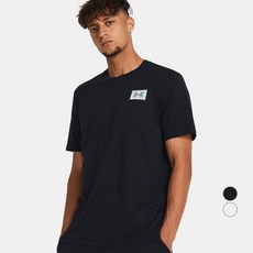 Under Armour 安德瑪 男款UA彩色拼接Logo左側胸前短袖 1382828