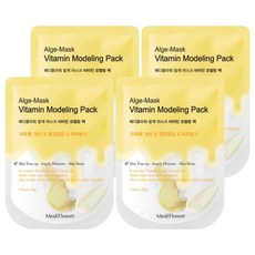 MediFlower 矽藻土海藻維他命一次性軟膜 28g, 4個, 1入