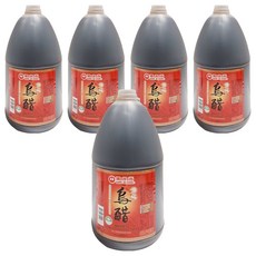 萬家香 特級烏醋, 絕不添加化學原料、焦糖色素, 3750ml, 5瓶