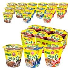 오뚜기 컵누들 마라탕맛 44.7g 6p + 매콤찜닭맛 45.5g 6p+ 우동맛 38.1g 6p + 매콤한맛 37.8g 6p, 1세트