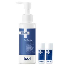 ISOI 伊所愛 ACNI Dr.油水平衡戰痘系列洗面凝膠 130ml + 痘痘調理水 8ml 2瓶組, 1組