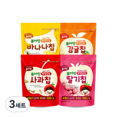 퓨어잇 동결건조 과일칩 4종 세트, 3세트