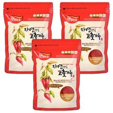 햇님마을 자연햇살 국산 고춧가루, 250g, 3개