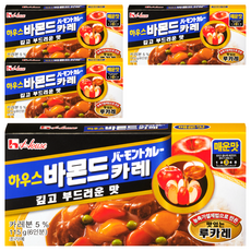 House 好侍 Bamond咖哩塊 辣味, 115g, 4個