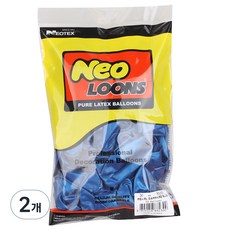 NeoLunce 30 厘米圓形氣球, 珍珠藍寶石藍, 100入