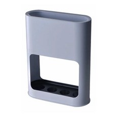 居家達人 簡約系傘具收納架 四孔傘槽 可拆接水盤 ABS+PP材質 白色黑色, 22 x 9 x 28cm, 藍色, 1個