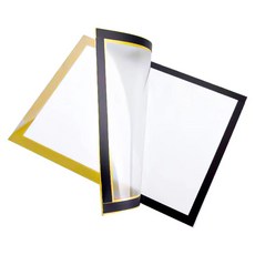 磁性展示貼 金色 84g 5個1組, A3(44.7 x 32.3cm), 1組